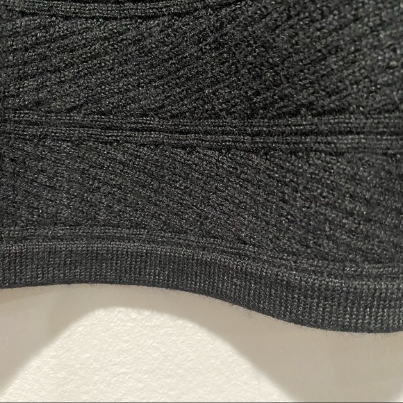 Brooks Brothers Black Merino Wool Silk Cashmere Blend Sweater Small - Picture 4 of 8